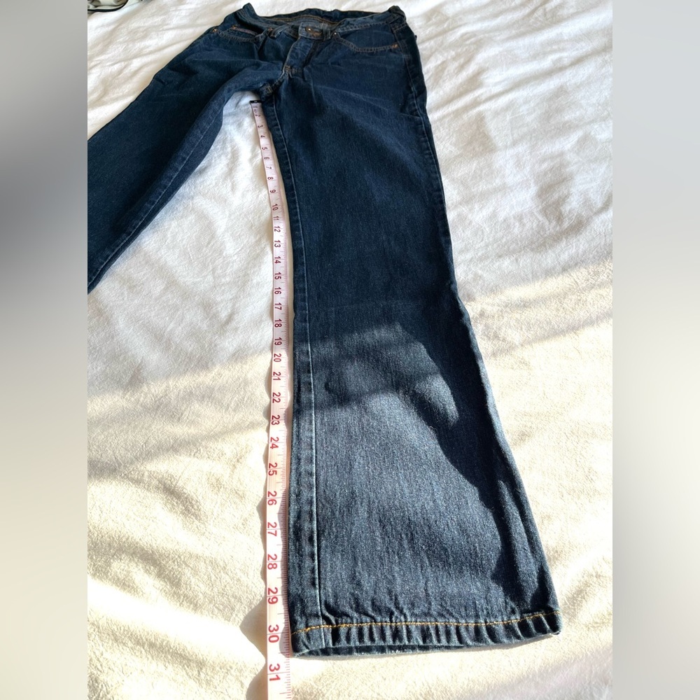 VINTAGE Hollywood Jeans High Waist Straight Leg Made in Canada Y2K 90s Mom Jeans - Picture 8 of 15